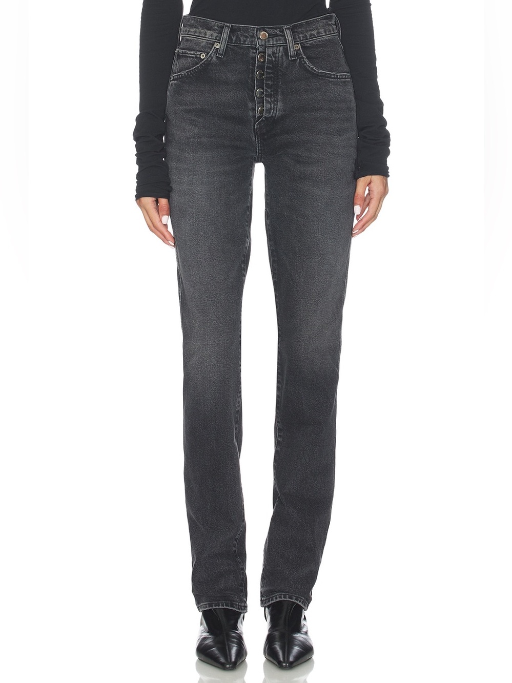 Agolde Jetta Stacked Skinny Jeans